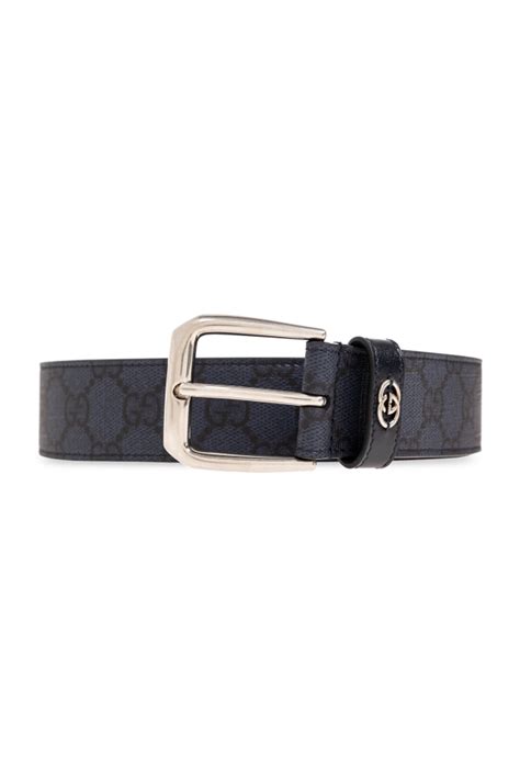 gucci blue monogram belt|gucci monogram products.